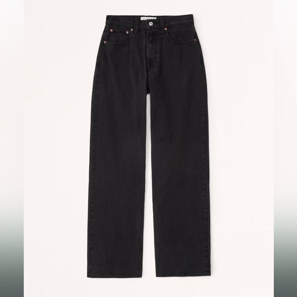 Abercrombie & Fitch Curve Love The Loose High Rise Jean